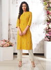 Heritage Alina Fancy Wear Wholesale Kurti With Bottom Catalog

